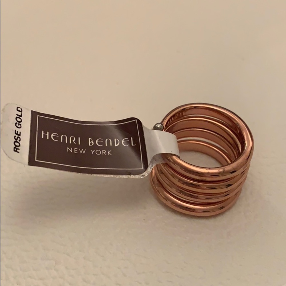 Rose Gold Henri Bendel Ring
